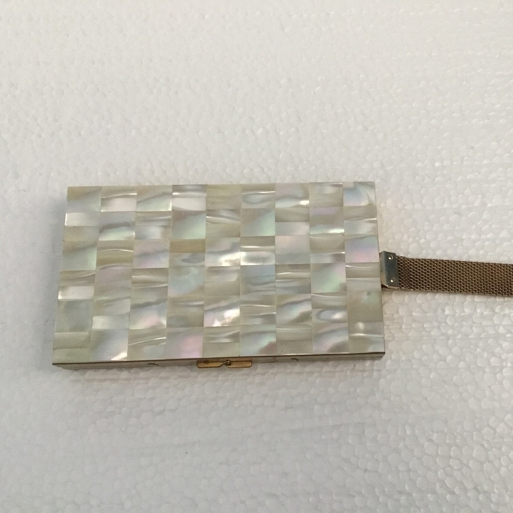 Vintage Mother of Pearl Wristlet